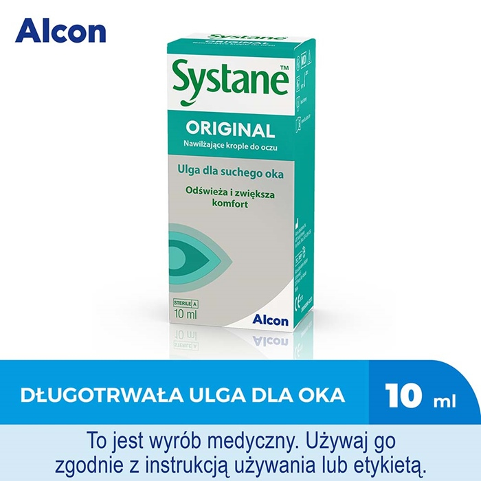 Systane Original nawilżające krople do oczu 10 ml