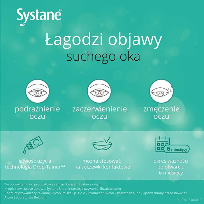 Systane Ultra krople do oczu 10 ml