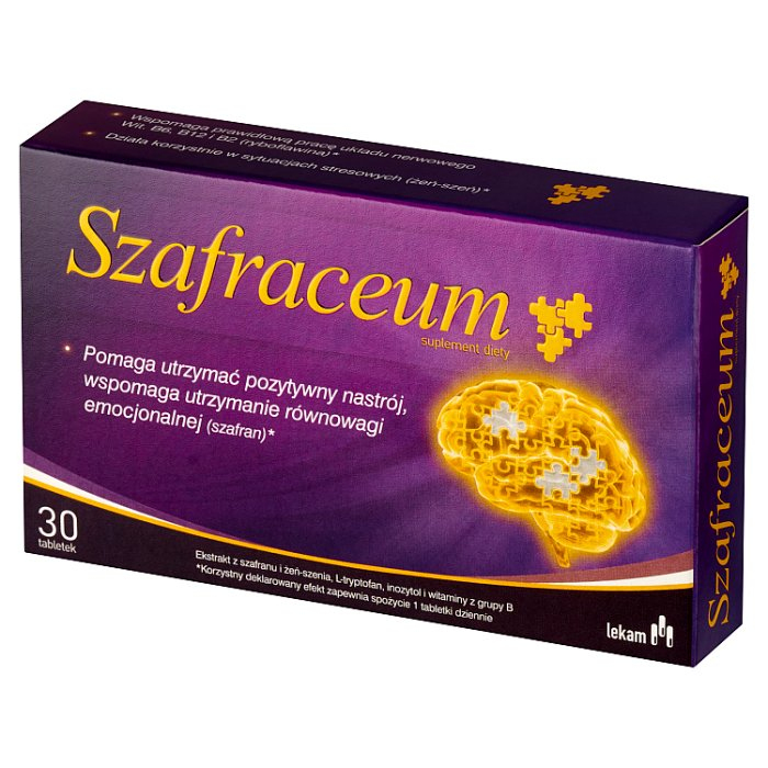 Szafraceum 30 tabletek