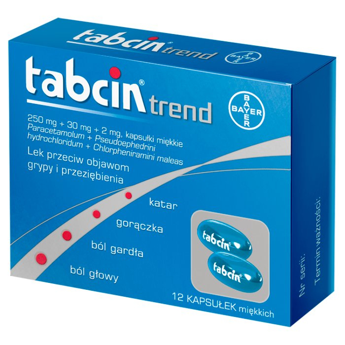 Tabcin Trend 12 kaps.