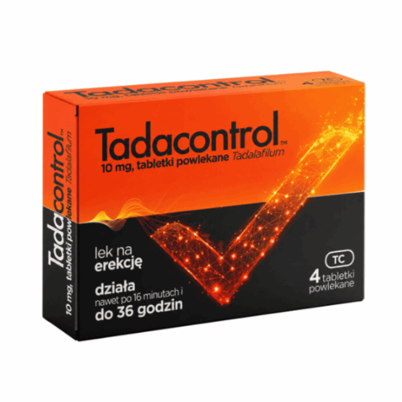 Tadacontrol 10 mg tabletki powlekane, 4 szt.