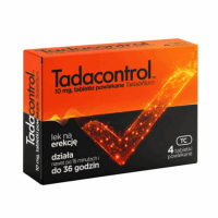 Tadacontrol 10 mg tabletki powlekane, 4 szt.