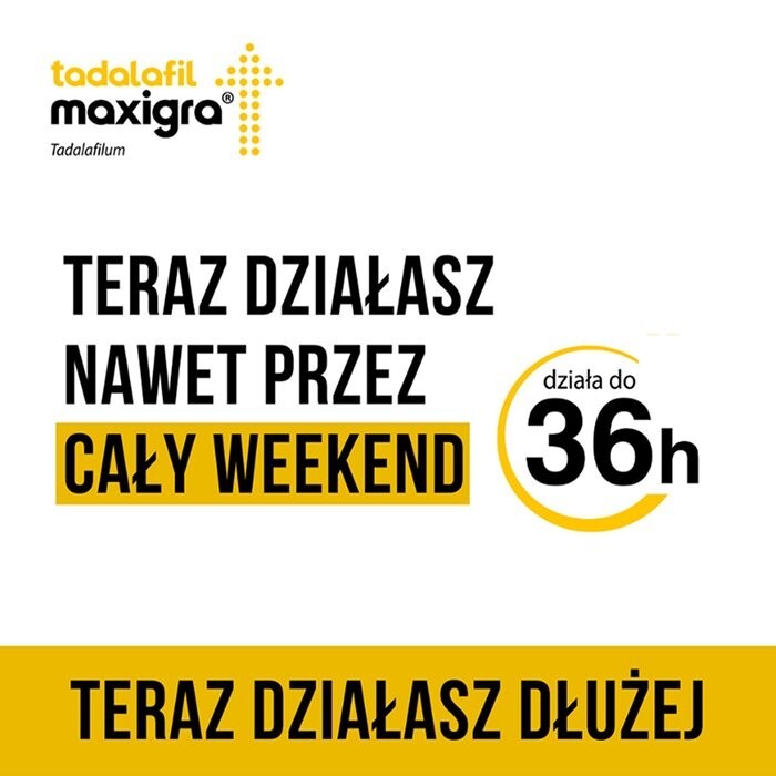 Tadalafil Maxigra 10 mg 2 tabletki powlekane