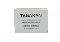 Tanakan 40 mg, tabletki powlekane, 90 szt. (import równoległy)