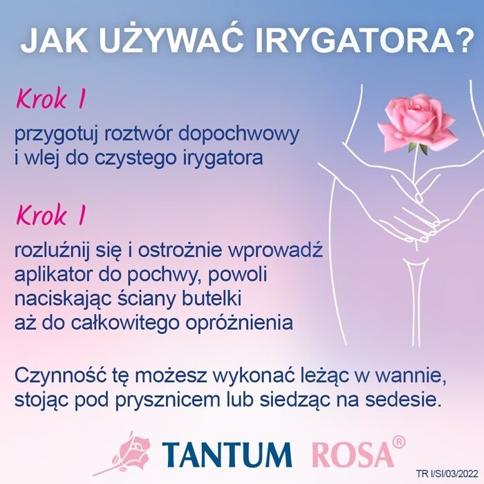 Tantum Rosa Irygator do higieny intymnej 500 ml
