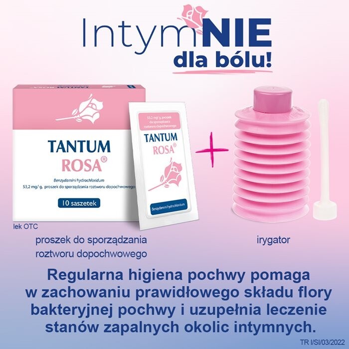 Tantum Rosa Irygator do higieny intymnej 500 ml