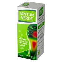 Tantum Verde 1,5 mg/ml roztwór do płukania jamy ustnej i gardła 240 ml