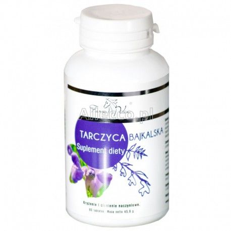 Tarczyca bajkalska tabletki, 80 szt.