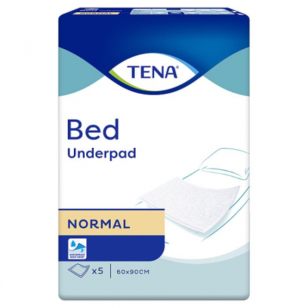 TENA BED NORMAL 60cm x 90cm Podkłady higieniczne 5 szt.