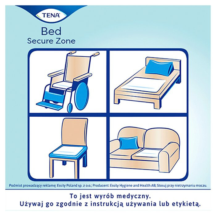 TENA BED Plus 60cm x 60cm Podkłady higieniczne 30 szt.