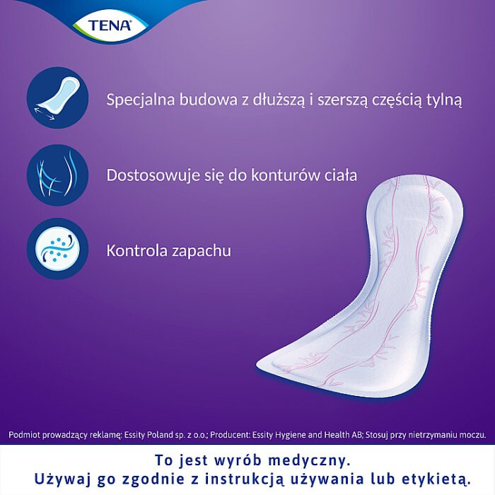 TENA Lady Maxi Night Wkłady anatomiczne 6 szt.
