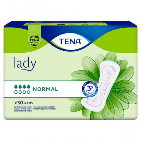 Tena Lady Normal wkładki anatomiczne dla kobiet, 30 szt.