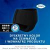 Tena Lady Pants Plus Black Majtki chłonne z wysokim stanem rozmiar L, 30 szt.