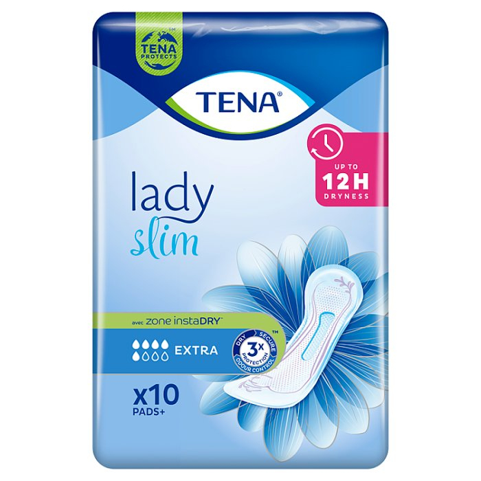 TENA Lady Slim Extra wkłady anatomiczne 10 szt.