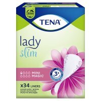 TENA LADY Slim Mini Magic Wkłady anatomiczne 34 szt. / Nietrzymanie moczu