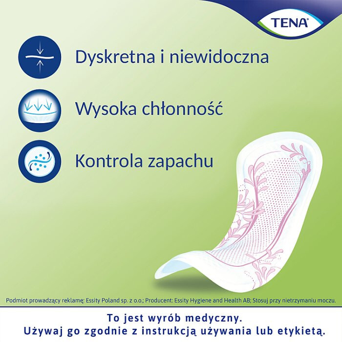 TENA LADY SLIM Mini Plus Wkłady anatomiczne, 16 szt.