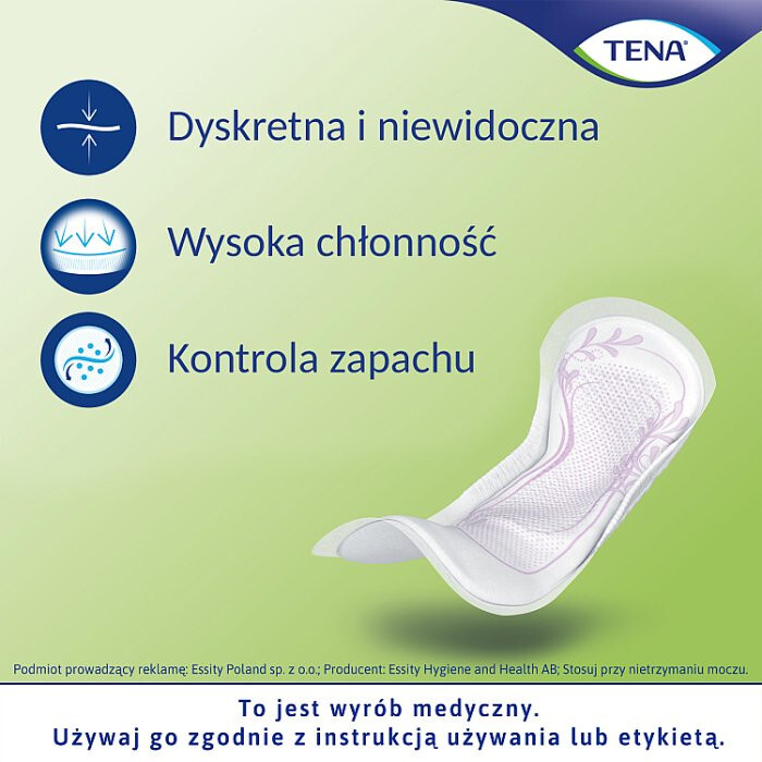 TENA LADY SLIM Mini Wkładki anatomiczne 10 szt.