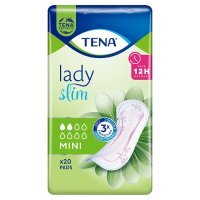 Tena Lady Slim Mini wkładki anatomiczne dla kobiet, 20 szt.
