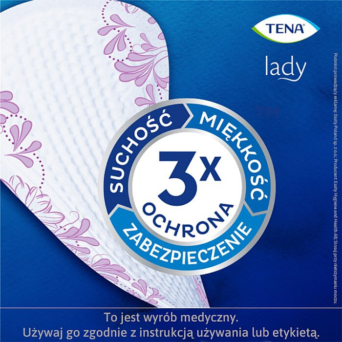 TENA LADY Slim Ultra Mini Plus Wkładki anatomiczne 24 szt.