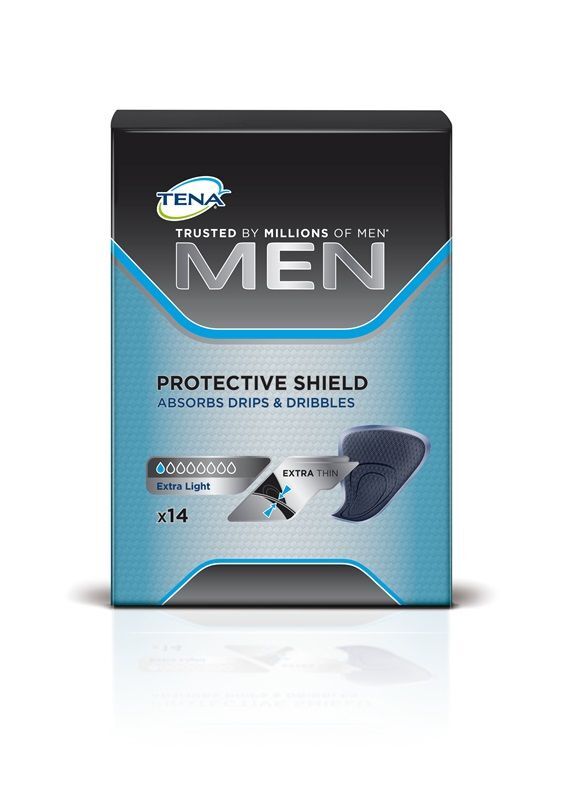 TENA MEN EXTRA LIGHT Wkłady anatomiczne dla mężczyzn 14 szt. / Nietrzymanie moczu