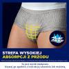 TENA Men Pants Normal Grey L/XL Majtki chłonne 8 szt.