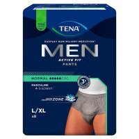 TENA Men Pants Normal Grey L/XL Majtki chłonne 8 szt.