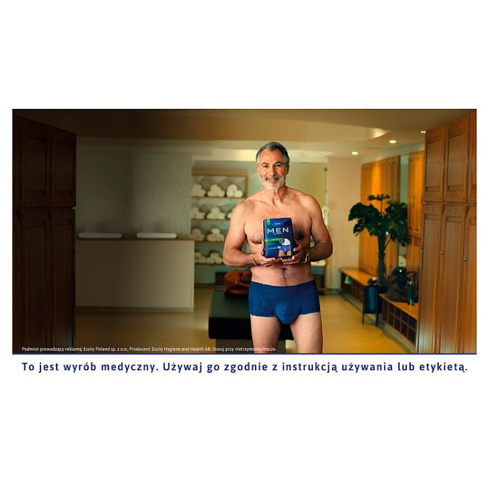 TENA MEN PANTS PLUS M majtki chłonne 30 szt.