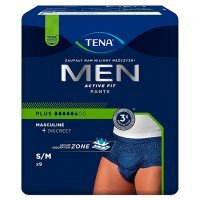 TENA MEN PANTS PLUS M majtki chłonne 9 szt.
