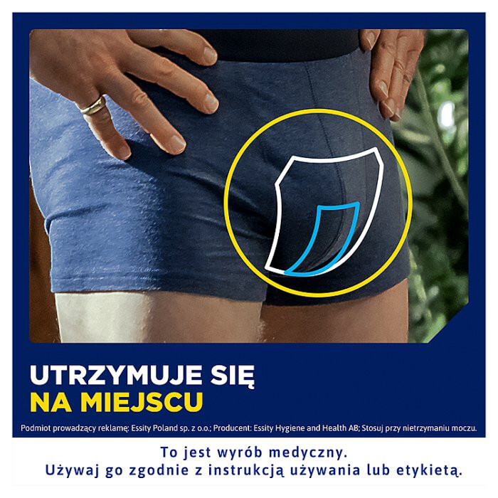 Tena Men Super Level 3 wkładki anatomiczne dla mężczyzn, 20 szt.