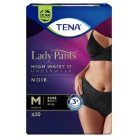 TENA PANTS LADY PLUS NOIR MAJTKI CHŁONNE ROZ.M 30 SZT.