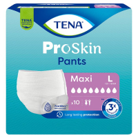 Tena Pants ProSkin Maxi majtki chłonne rozmiar L, 10 szt.