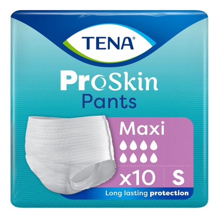 Tena Pants ProSkin Maxi majtki chłonne rozmiar S, 10 szt.