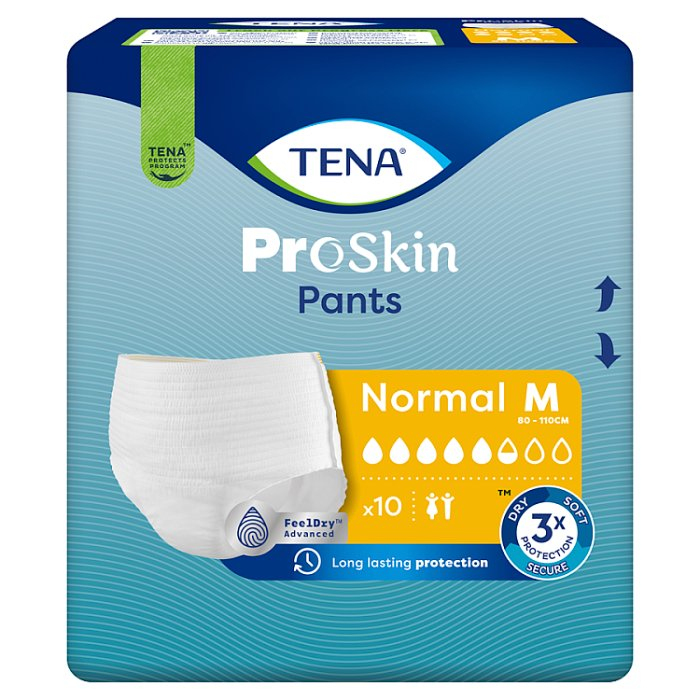 Tena Pants ProSkin Normal majtki chłonne rozmiar M, 10 szt.
