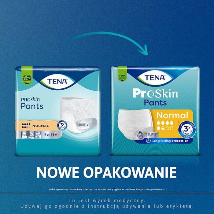 Tena Pants ProSkin Normal majtki chłonne rozmiar S, 15 szt.