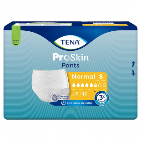 Tena Pants ProSkin Normal majtki chłonne rozmiar S, 15 szt.
