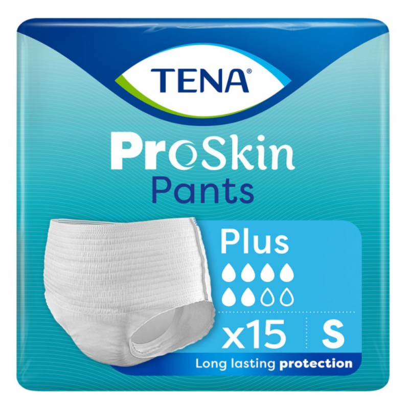 Tena Pants ProSkin Plus majtki chłonne rozmiar S, 15 szt.