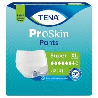 Tena Pants ProSkin Super majtki chłonne rozmiar XL, 12 szt.