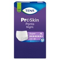 Tena Proskin Pants Super Night majtki chłonne rozmiar M, 30 szt.