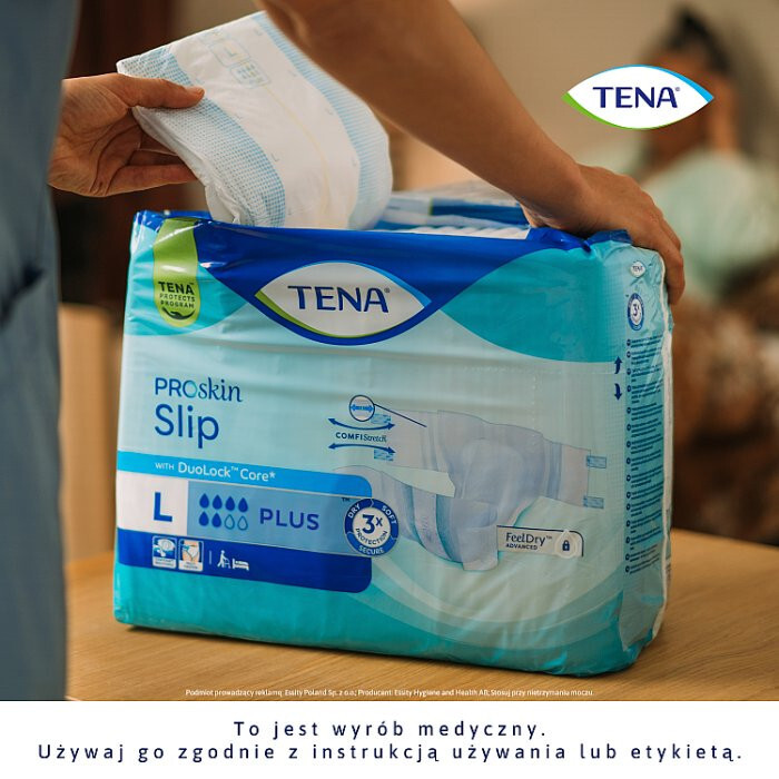 Tena Slip ProSkin Maxi pieluchomajtki rozmiar M, 10 szt.