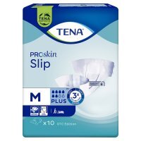 TENA SLIP PROSKIN PLUS Pieluchomajtki M 10 szt.