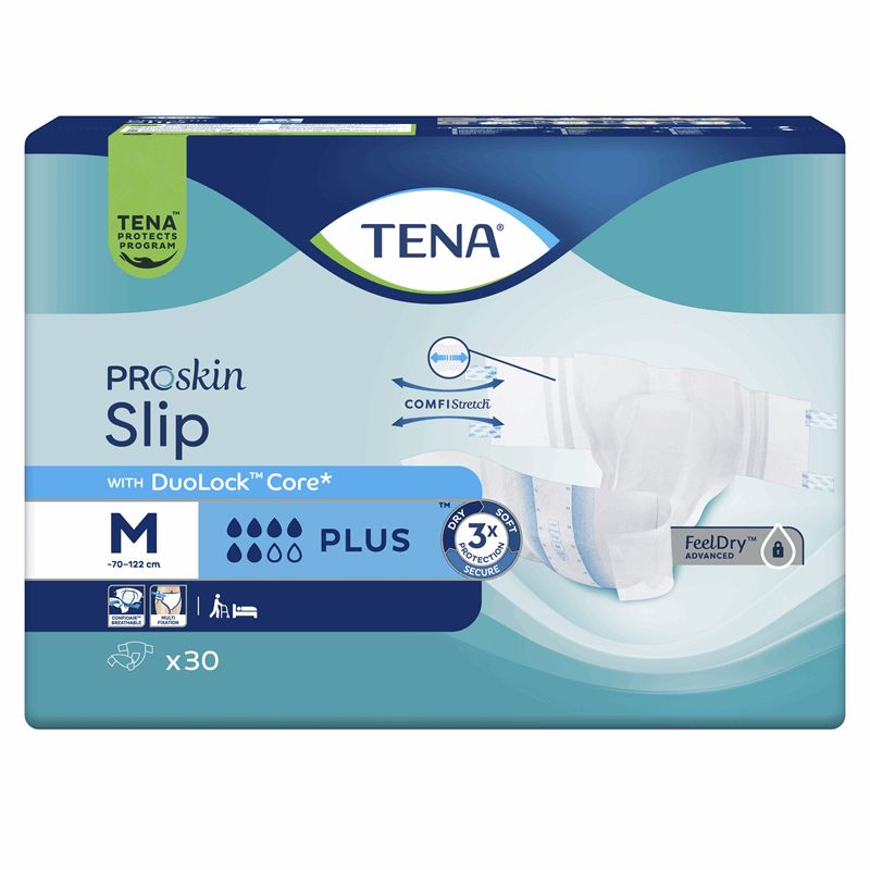 Tena Slip ProSkin Plus pieluchomajtki rozmiar M, 30 szt.