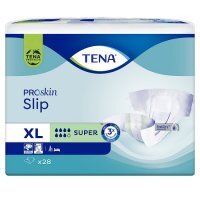 Tena Slip Proskin Super pieluchomajtki rozmiar XL ( 120- 160 cm), 28 szt.