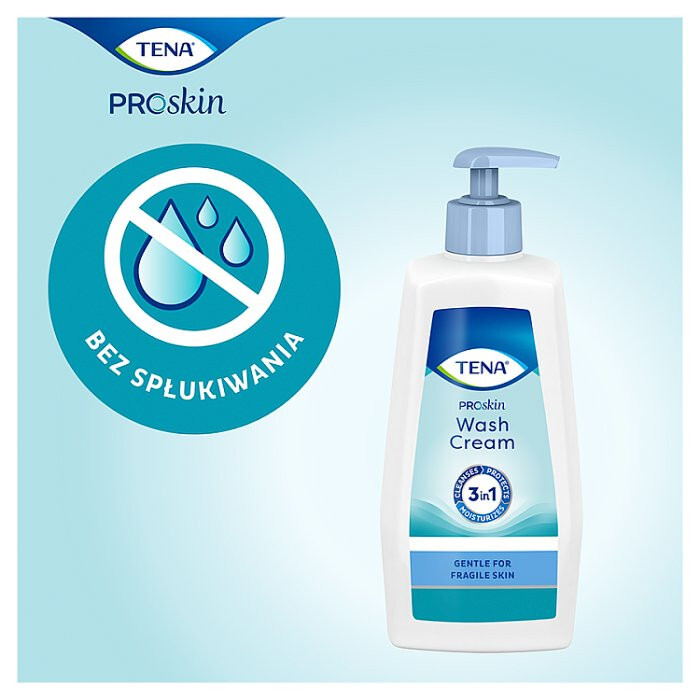 Tena Wash Cream krem myjący, 1000 ml