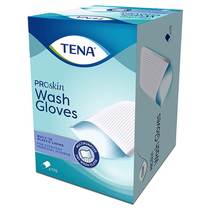 TENA WASH GLOVE Rękawice myjące 175 szt.