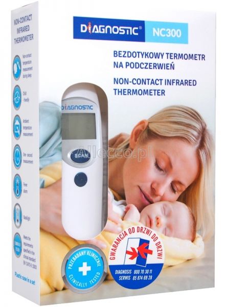 Termometr bezdotykowy na podczerwień DIAGNOSTIC NC300  / Bezpłatny Odbiór Osobisty!!!