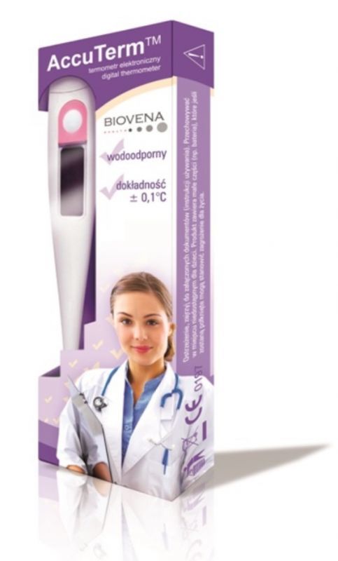 Termometr elektroniczny .AccuTerm DT-12 1 sztuka