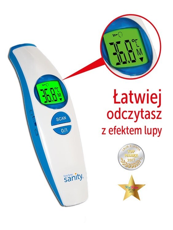 Termometr SANITY BABYTEMP Model AP 3116 1 szt.