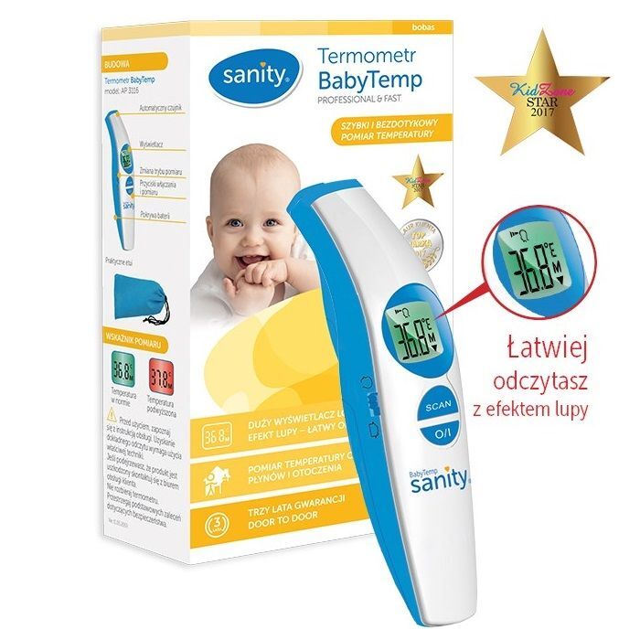 Termometr SANITY BABYTEMP Model AP 3116 1 szt.