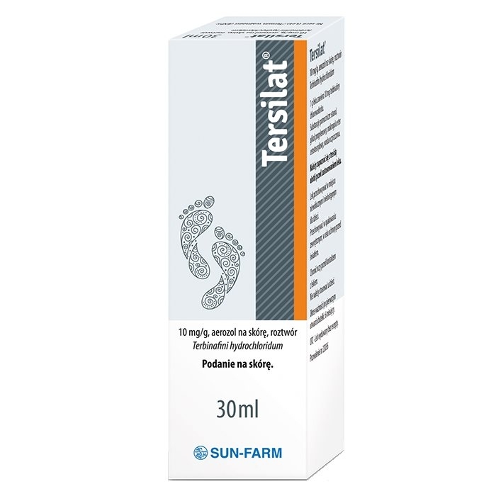 Tersilat 10mg/g aerozol na skórę 30 ml