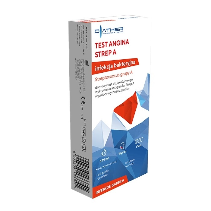 Test Angina Strept A, 1 szt.